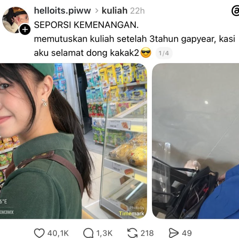 txtkarir's tweet photo. benar2 seporsi kemenangan ini kak.. selamat ya🙌 https://t.co/k0gOdsznrM