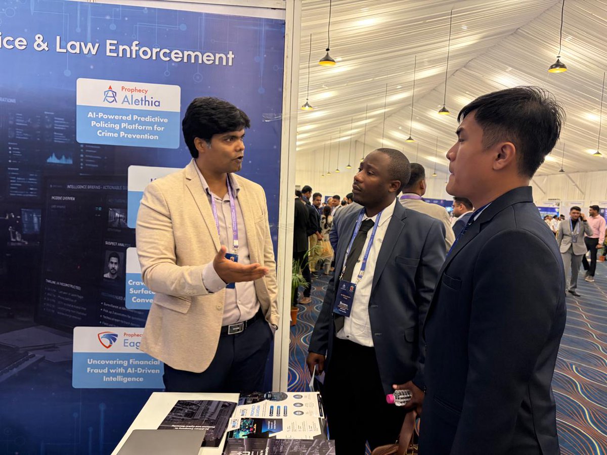 Innefu's tweet photo. Booth 30 is buzzing at NFSU DFEG! Great conversations with digital forensics experts, investigators, and law enforcement professionals on how Sovereign AI is advancing secure, mission-critical operations.

📍 Visit us at Booth 30

#NFSU #DFEG #InnefuLabs #SovereignAI #AI https://t.co/KBHtujfItz