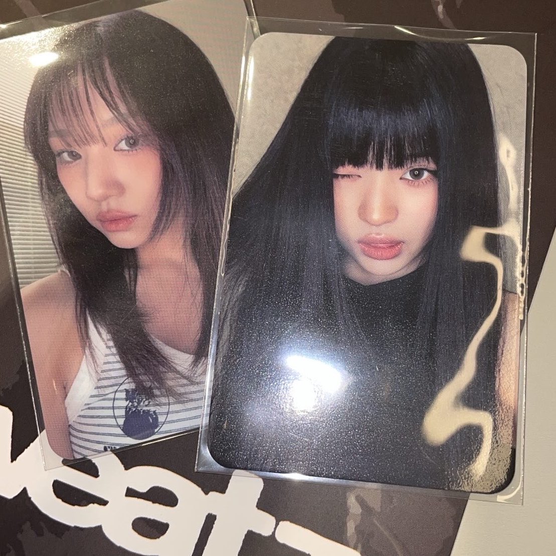 tkchandesu's tweet photo. 키비츠 공방포카 교환 구해요
저: 2회차 지원 심플리 예슬
🖤: 모두 유나 !!

디엠이나 멘션 주세용 https://t.co/X05a7u4zxL