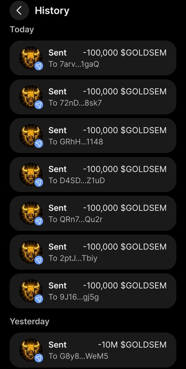 GoldenBullSol1's tweet photo. 🎁 Claim 100,000 $GOLDSEM

Be one of the early supporters.

💬 Drop your $SOL wallet address below.

✅ Follow @GoldenBullSol1 
 
🔁 Like &amp; RT this post
⏳ Limited allocations available. https://t.co/3JtTlHNQsQ