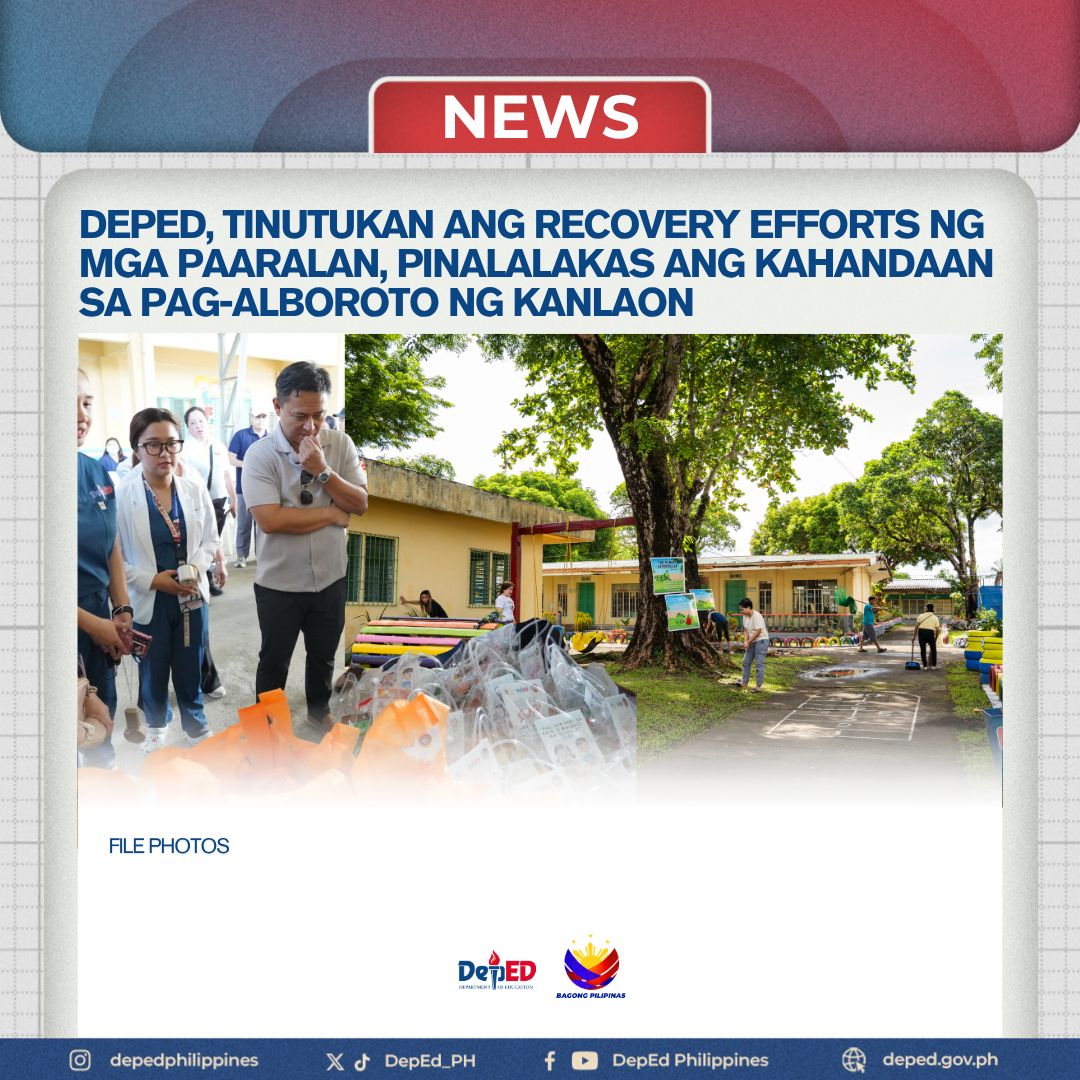 DepEd tweet media