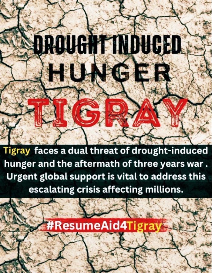 Romhai_H's tweet photo. Day 2078 of the #TigrayGenocide:
Enough is enough world must break the silence & save millions of innocent #Tigrayan civilians suffering due to luck of food & medicine.
We urge members of world communities to ease the sufferings!
#TigrayIsSuffering
#TigrayCantWait https://t.co/OegHE0mSIy