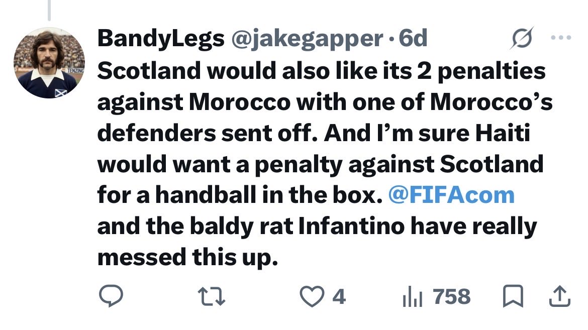 BandyLegs tweet media