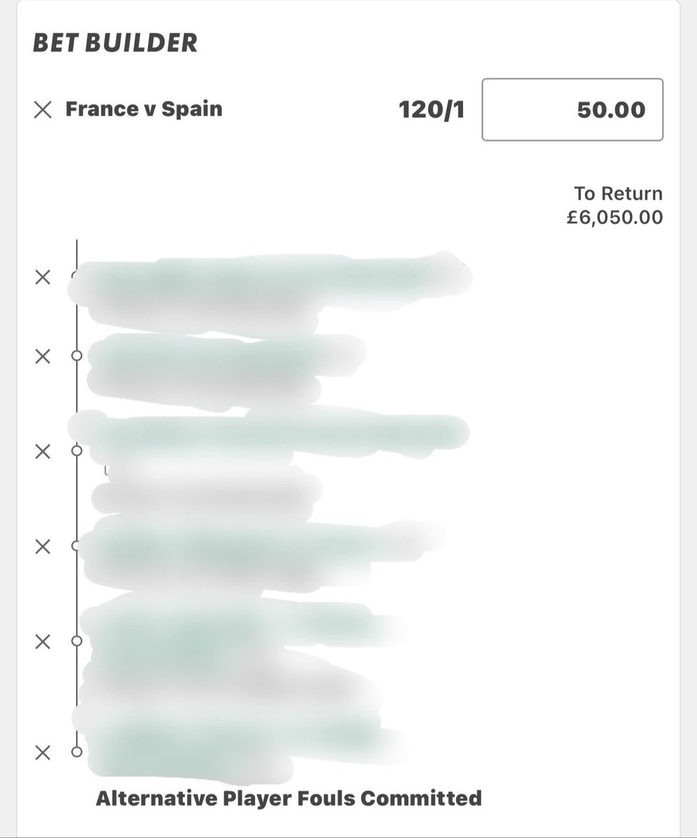 AzurefootyTips's tweet photo. Im feeling another huge winner👀

Massive 120/1 that’s going in for FREE🇫🇷🇪🇸

If this wins then 15 of you get £75 each✔️

❤️YOU MUST LIKE AND RETWEET❤️
(Check the comments for the bet) https://t.co/PxAndMy9UY