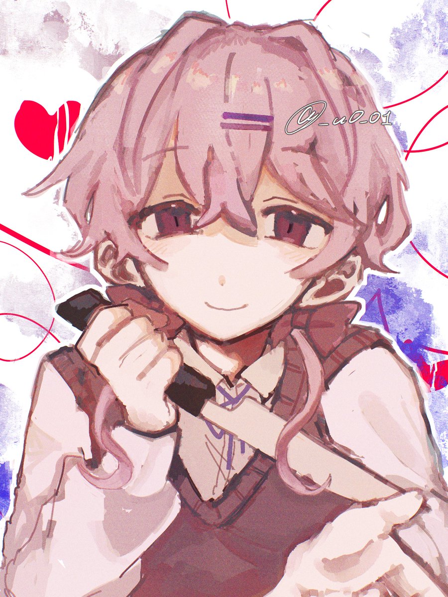 _u0_01's tweet photo. お久しぶりに描き描きした創作ちゃんです…☺️ https://t.co/FpBsJtTmb4