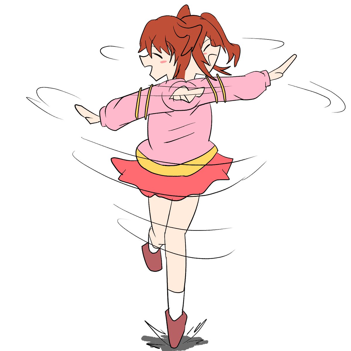 iLust5086's tweet photo. 左にスワイプして未来ちゃんをまわそう！ https://t.co/yBNCuRhPHZ