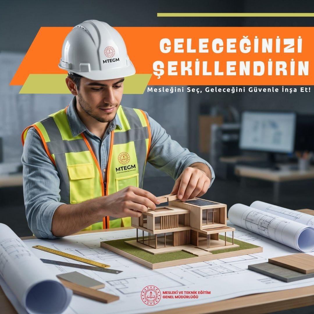tcmeb_mtegm's tweet photo. Değerli Velilerimiz,

Çocuklarımızın geleceğine bırakabileceğimiz en değerli kazanımlardan biri, onları meslek sahibi olarak hayata hazırlamaktır.

Mesleki ve teknik eğitim; uygulamalı öğrenme anlayışıyla öğrencilerimizin ilgi ve yeteneklerini geliştirirken onları çalışma hayatına ve yükseköğrenime birlikte hazırlıyor.

Hayalleri mesleğe, meslekleri geleceğe dönüştüren yolculuk doğru tercihle başlar.

#GelecekMeslekiEğitimde
#MeslekiveTeknikEğitim
#MTEGM