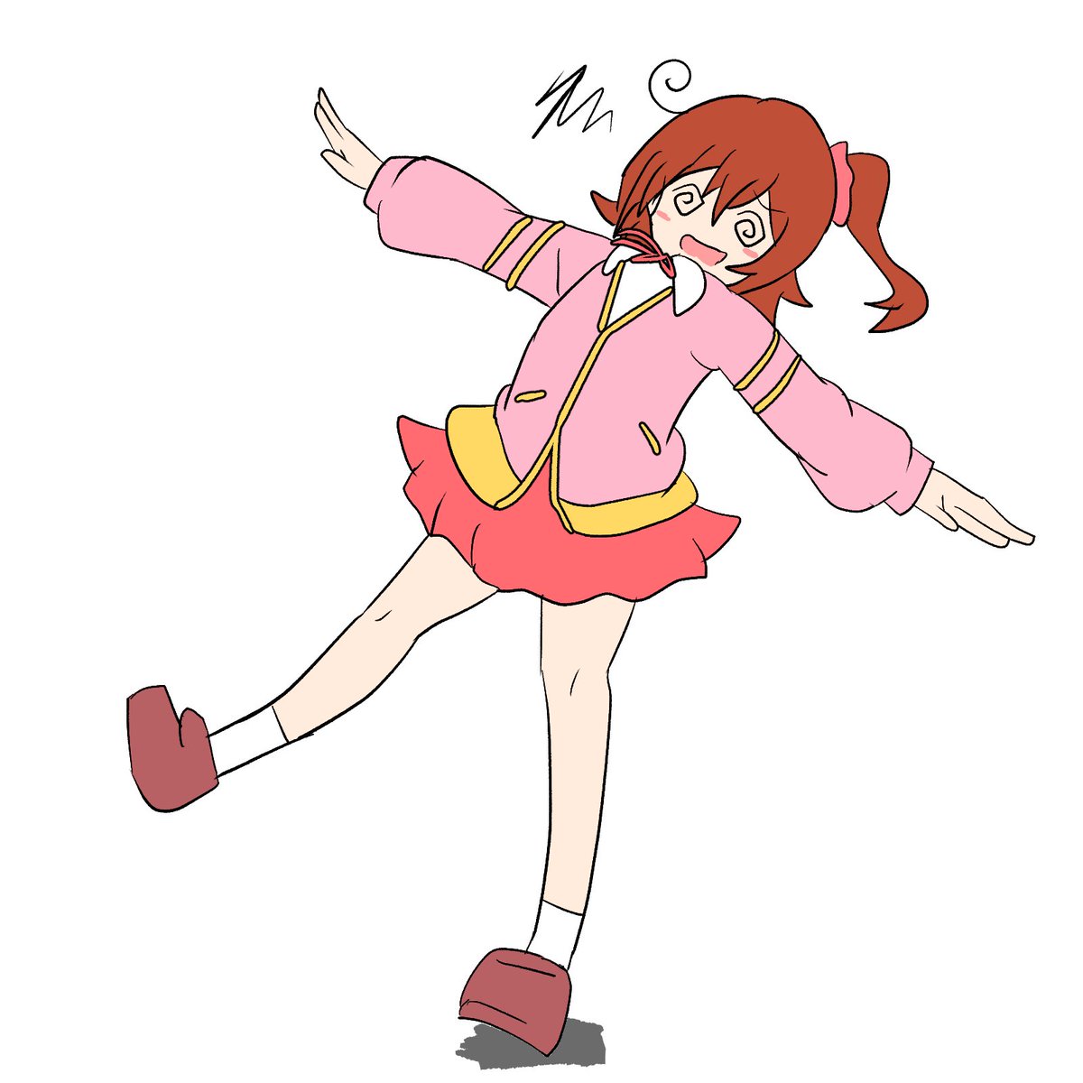 iLust5086's tweet photo. 左にスワイプして未来ちゃんをまわそう！ https://t.co/yBNCuRhPHZ