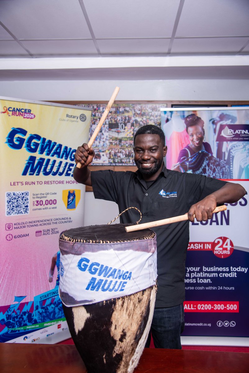 pcl_uganda's tweet photo. We are proud Ruby Sponsors of the Rotary Cancer Run 2026!

#GwangaMujje #ThereWhenYouNeedUs https://t.co/Z4mPIFsqTF