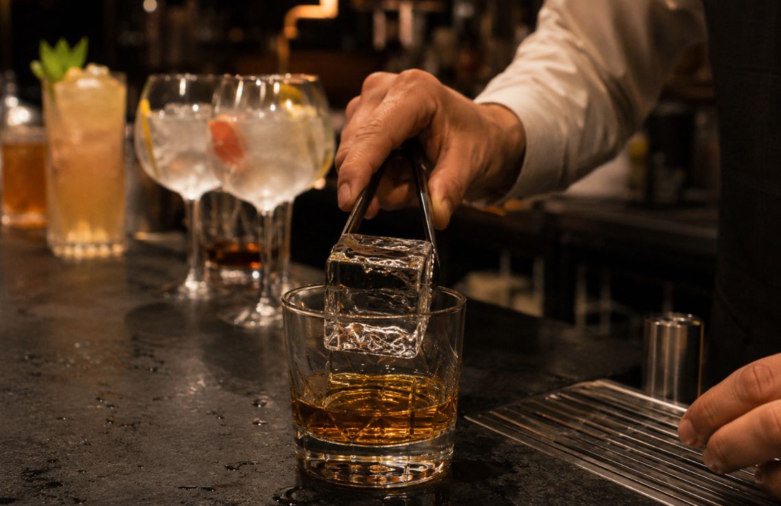 ScotsmanS's tweet photo. El cubito también forma parte de la receta. En whisky, gin tonic y combinados, un hielo gourmet ayuda a controlar la dilución, mantener la temperatura y cuidar la presentación. Lee nuestro nuevo artículo. 
https://t.co/rLK9HVwkII
#hielogourmet #coctelería #hostelería https://t.co/esjEVZZUmp