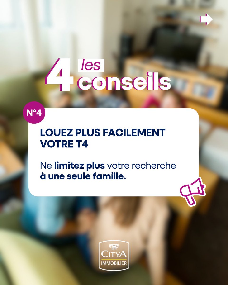 CITYAimmobilier's tweet photo. 🏡 Et si votre T4 avait un potentiel que vous n'exploitez pas encore ?

La colocation séduit de plus en plus d'étudiants, de jeunes actifs et de salariés en mobilité. Pour les propriétaires, c'est une solution qui peut permettre d'optimiser les revenus locatifs, de réduire les périodes sans loyer et de louer plus facilement un grand logement.

👉 Découvrez 4 bonnes raisons de transformer votre T4 en colocation dans notre carrousel.

📖 Pour aller plus loin, retrouvez tous nos conseils sur notre blog : https://t.co/rdNHJ9LD2d