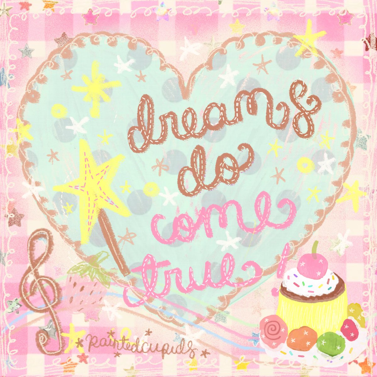 paintedcupids's tweet photo. ⭐️ dreams do come true 🍮⋆˙⋆⭒˚.⋆𓍯𓂃𓏧♡
. . . july mail square sticker 🍰🐰🥨🌸 https://t.co/zBbyOozABg