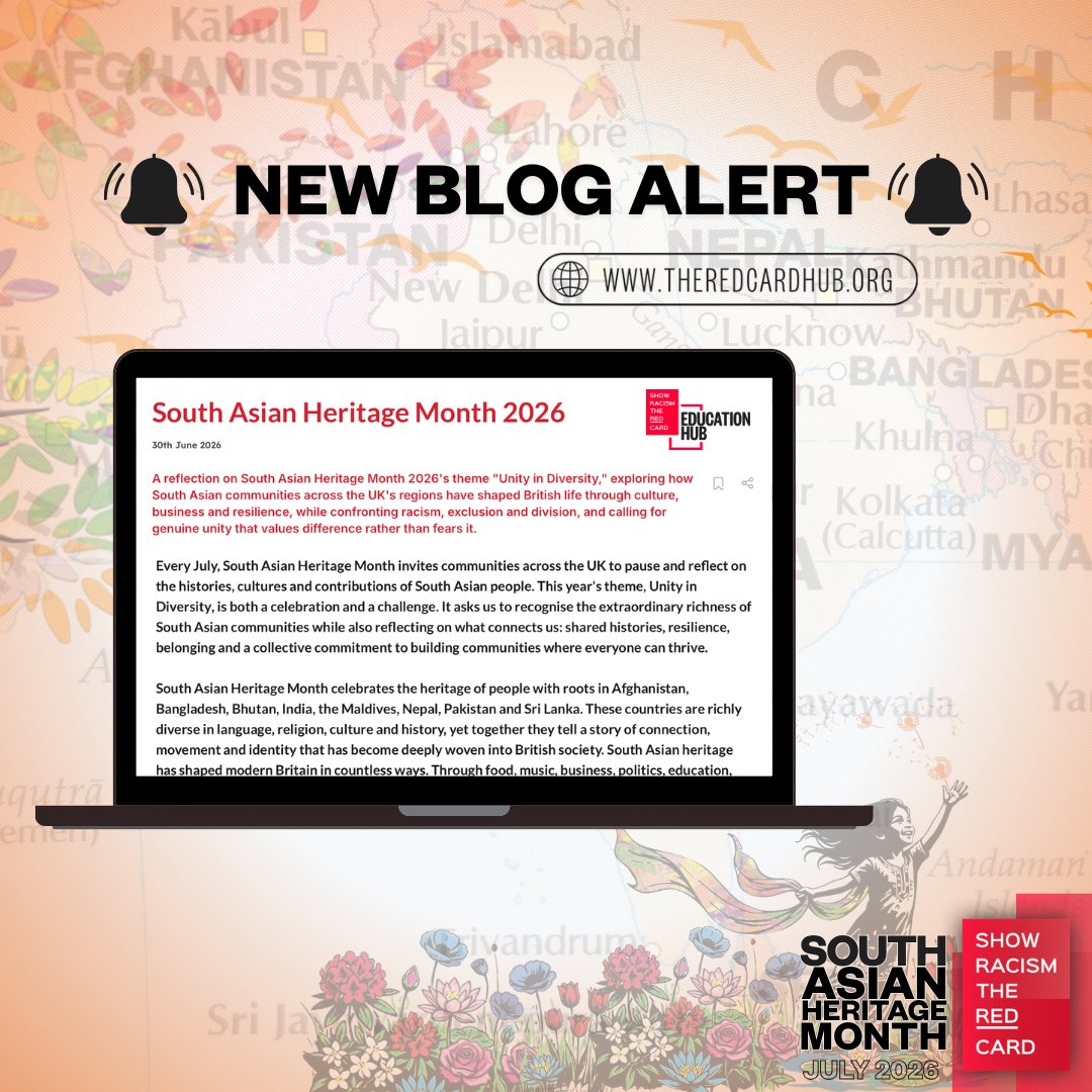 SRTRC_England's tweet photo. Vasudhaiva Kutumbakam — the world is one family.

This year's @SAHM_UK theme, #Unity in #Diversity, is both a celebration and a challenge. A reflection on shared histories, resilience, belonging and building communities where #everyone can thrive👇🏾
🔗 https://t.co/LOhpQzO1ON https://t.co/WFFjqWAvIu