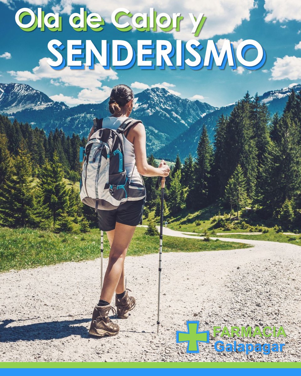 FarmaGalapagar's tweet photo. 💡 Si sales a caminar:
🌅 Elige las primeras horas de la mañana o el final de la tarde.
💧 Lleva siempre agua contigo.
🧢 Utiliza ropa ligera y transpirable.
🌳 Busca recorridos con sombra siempre que sea posible.
👟 Escucha a tu cuerpo y descansa si notas cansancio o mareo. https://t.co/LHnVM7Adke
