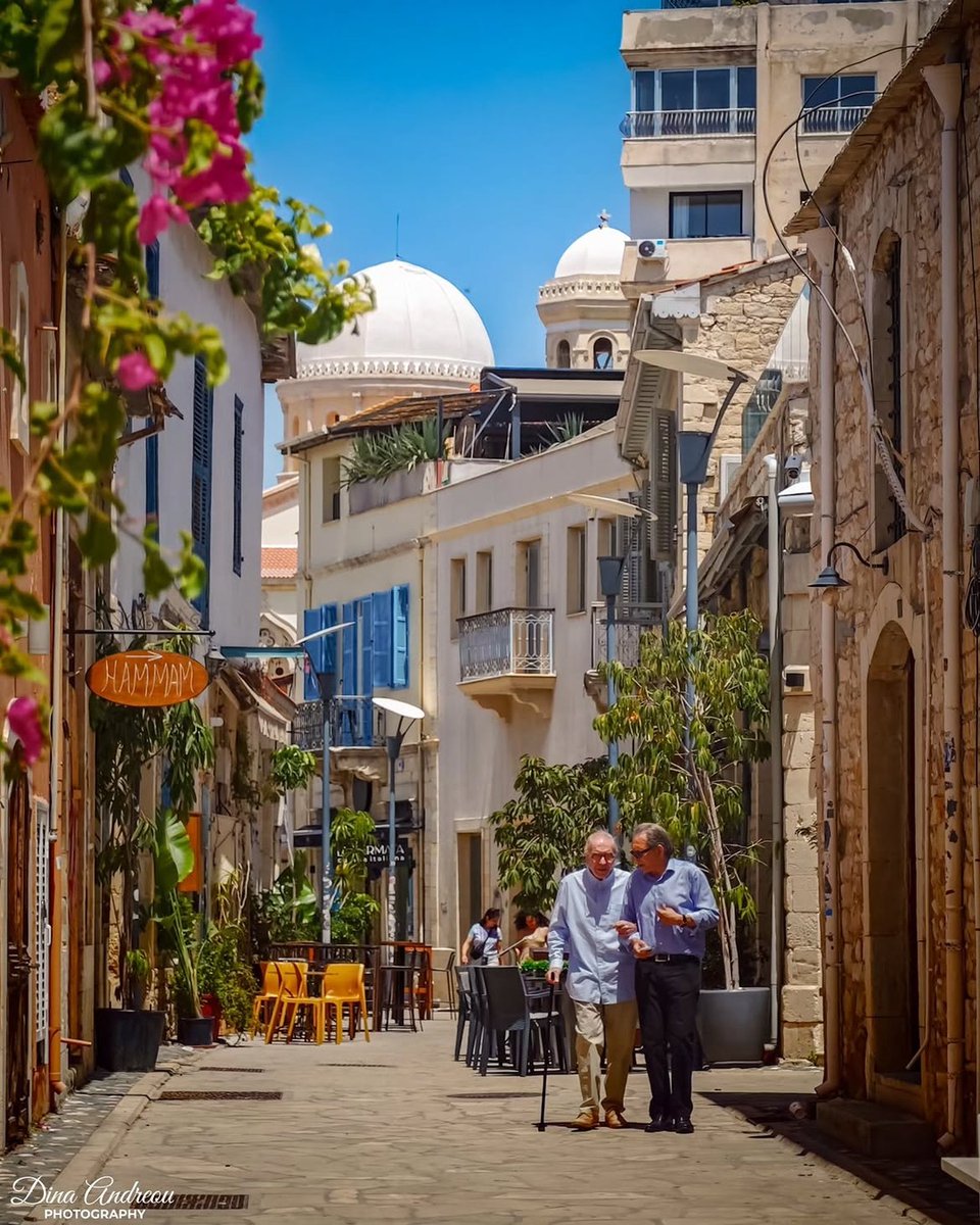 visitcyprus's tweet photo. Monday mornings done right. 🚶‍♂️🌸

Take a slow stroll through the sunlit, historic alleys of Lemesos (Limassol) old town. The perfect mix of tradition, architecture, and Mediterranean charm! 🇨🇾🏛️ #VisitCyprus #Lemesos #Limassol 

📸 IG dinaandreou https://t.co/tsdZUAmUl5