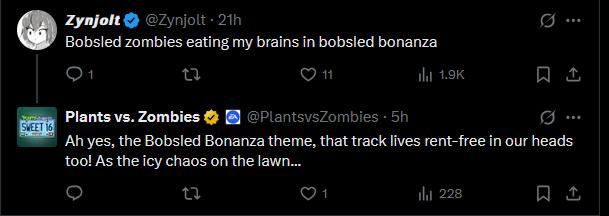 PvZ / PopCap Media tweet media