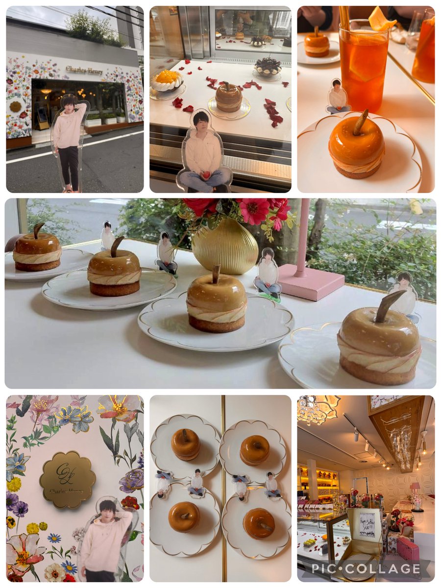 141chi_0501's tweet photo. 可愛いりんごのケーキ食べてきました🍎
店内もオシャレで素敵なお店でした✨✨
久しぶりにお友達と撮り徹楽しかったな🥰

 #撮り徹 https://t.co/PC6FQnMTW0