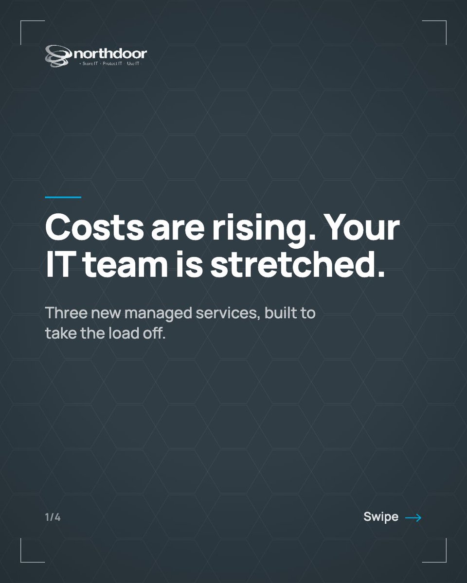 Northdoorplc's tweet photo. IT budgets are tight. Try our new managed services for Microsoft 365, Azure, and Modern Workplace. Free assessment! https://t.co/m5bNYXBu6J #ManagedServices #Microsoft365 #Azure #Copilot #ITLeadership https://t.co/7PfryogfRJ