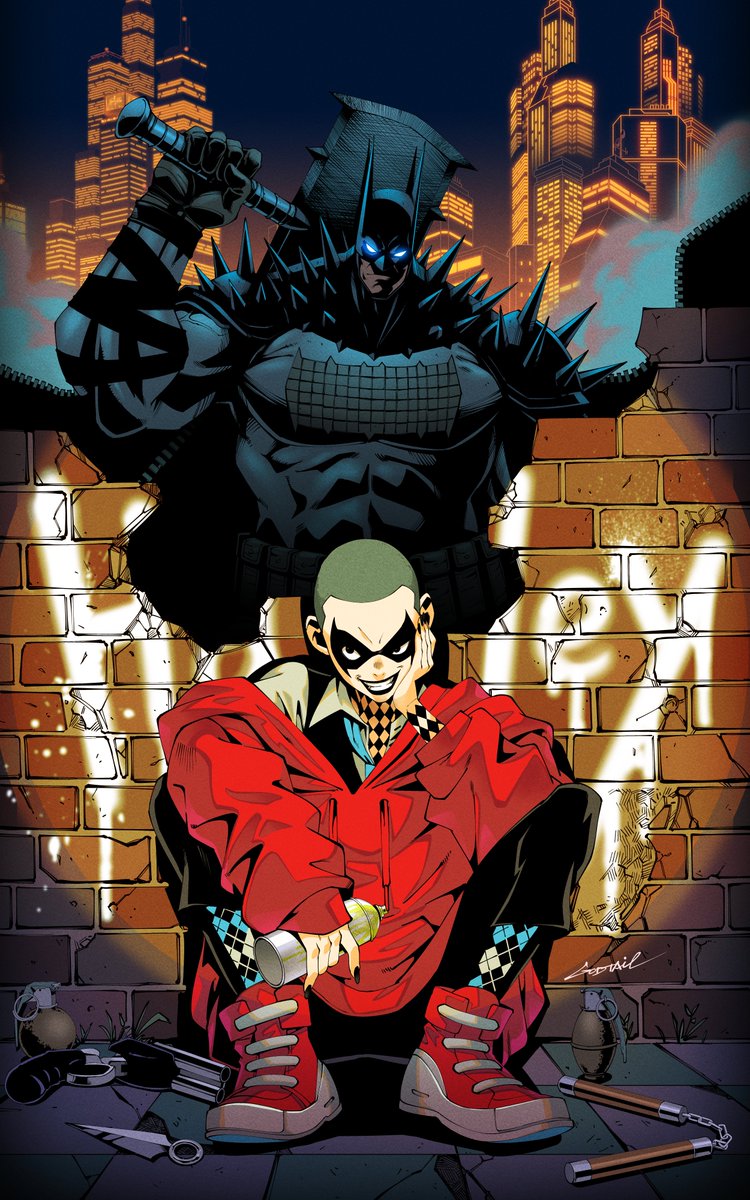 godtail_eve's tweet photo. NEW COVER ART
#illustrationㅤ
#HarleyQueen
#AbsoluteBatman https://t.co/icTNCCZUvu