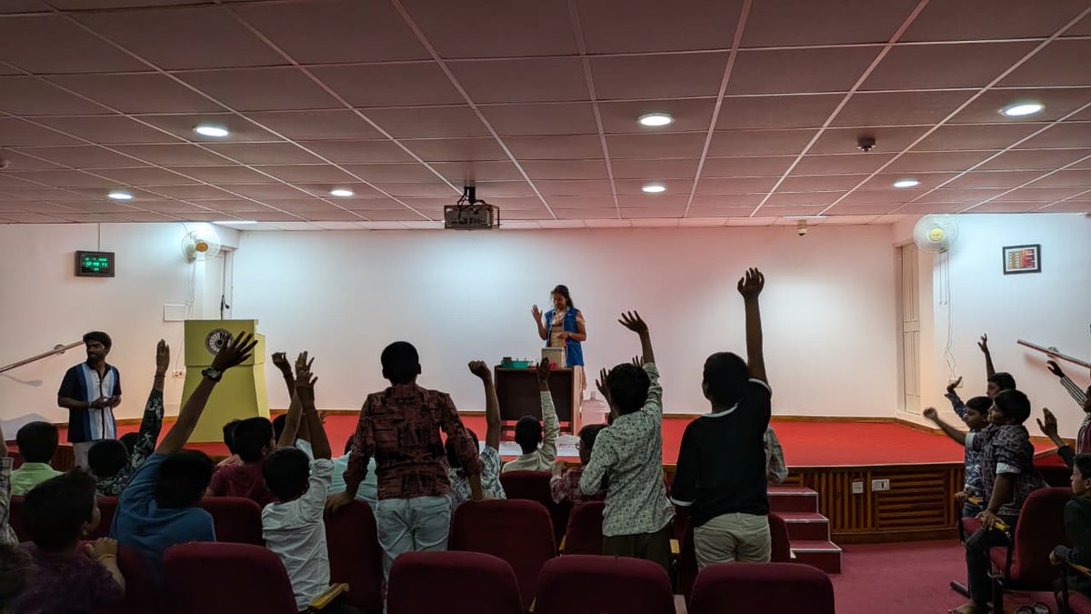 RSC_Tirupathi's tweet photo. Science has never been this exciting!
💥 Where experiments become entertainment! #scienceshow #sciencecentre #stemeducation #sciencefun Visit us at @tirupatisciencecentre a unit of @ncsm_goi under the @ministryofculturegoi #ncsm @gssjodhpur @raoinderjitsingh @pibindia https://t.co/9lHeWVBEPY
