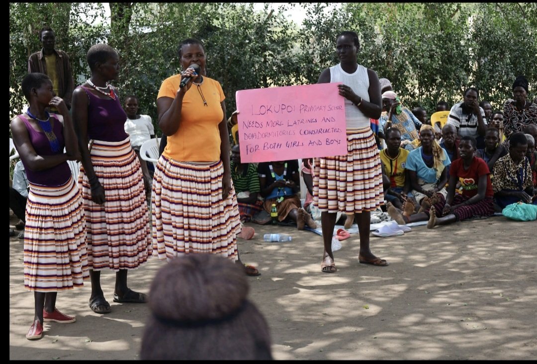 KaramojaWomen's tweet photo. Pupils in Napak are forced to learn in classrooms with broken windows by day and sleep in the same classrooms at night due to a lack of dormitories.share latrines with teachers puting their safety,health &amp;dignity at risk.
Women are calling for safe dormitories &amp; more latrines. https://t.co/KtrVlHRZWf