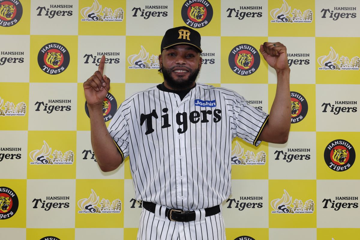 TigersDreamlink's tweet photo. 13日(月)、「 #マイナビオールスターゲーム2026 」の監督選抜が発表され、投手部門で #ラファエル・ドリス 選手が選出されました。

▼選手コメントはこちらから
https://t.co/wYd81stBJR

#阪神タイガース 
#熱覇 https://t.co/PN7k2PlCK5