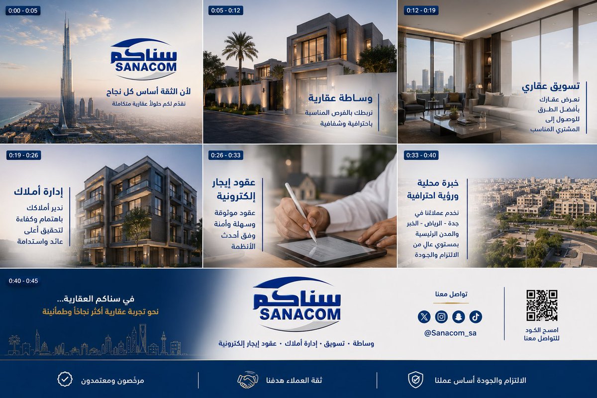 sanacom_sa's tweet photo. 🏡 في سناكم العقارية… لا نعرض العقار فحسب، بل نُبرز قيمته الحقيقية.

نرافقك في كل خطوة بثقة واحترافية، من التسويق والوساطة، إلى إدارة الأملاك والعقود الإلكترونية، لنصل معًا إلى أفضل النتائج.

لأن نجاح الصفقة يبدأ باختيار الشريك المناسب.

سناكم العقارية
خبرة • احترافية • مصداقية

#سناكم_العقارية #العقار #عقارات_السعودية #التسويق_العقاري #الوساطة_العقارية #إدارة_الأملاك #عقارات_جدة 
#عقارات_الرياض