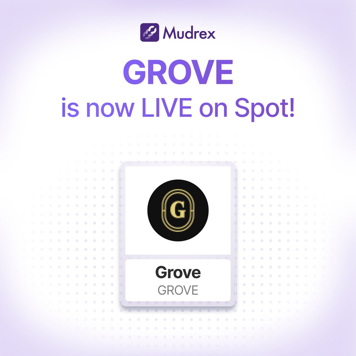 officialmudrex's tweet photo. ethereum:0xb30fe1cf884b48a22a50d22a9282004f2c5e9406 is now listed on Mudrex Spot! https://t.co/g8GN5MrI1J