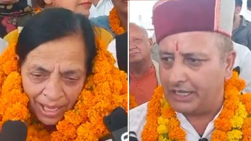 DivyaHimachal's tweet photo. भाजपा समर्थित कुमारी शीला जिला परिषद सोलन की अध्यक्ष, पंकज शर्मा बने उपाध्यक्ष
https://t.co/HosJmW0L2D https://t.co/L5ujEVWBUL