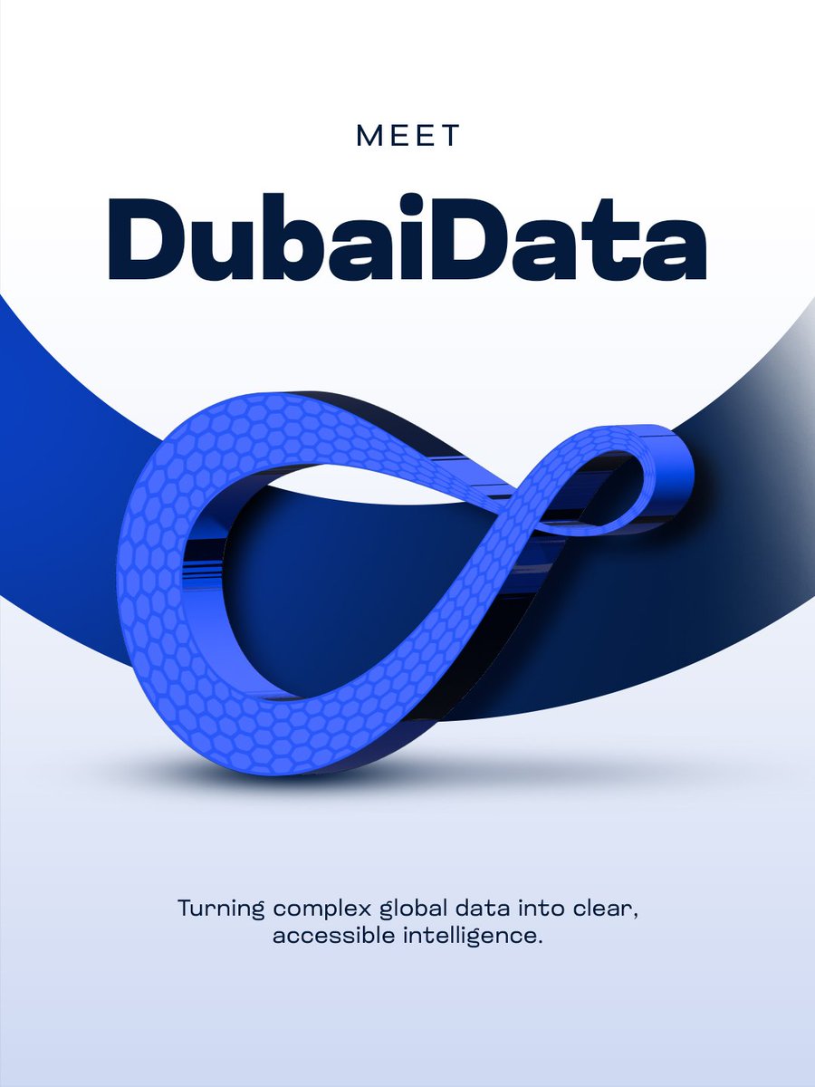 thedubaidata's tweet photo. Meet Dubai Data.

A platform built on a simple belief: understanding the world shouldn't be complicated.

Because better understanding is where smarter decisions begin.

(data intelligence, structured data, economic trends, market insights, AI technology, financial awareness, smarter decisions, future trends)