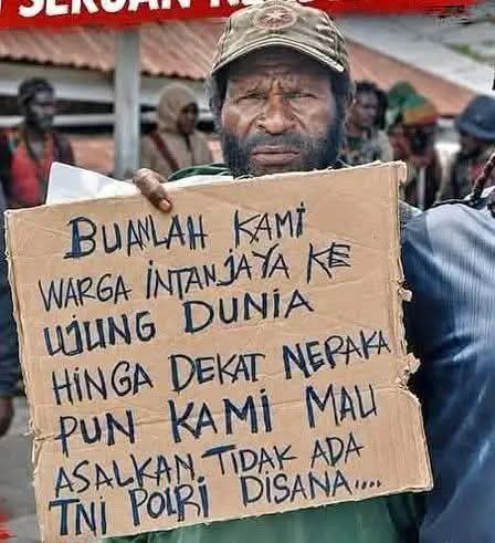 west_Lann's tweet photo. Papua Darurat Militer Indonesia 2026 https://t.co/XspLhu7WQ1