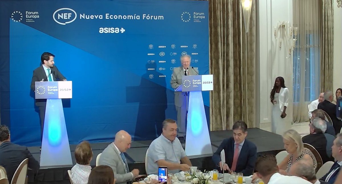 NewEconomyForum's tweet photo. @pacodelatorrep @malaga 🎙️Interviene Felipe Romera Presidente de @APTE_es y Director General de @PTAMalaga
👤Recuerda su intervención en Nueva Economía Fórum hace 15 años
💻Síguelo en directo👇https://t.co/E6hfVbxwn5 https://t.co/77LpCw6jdj