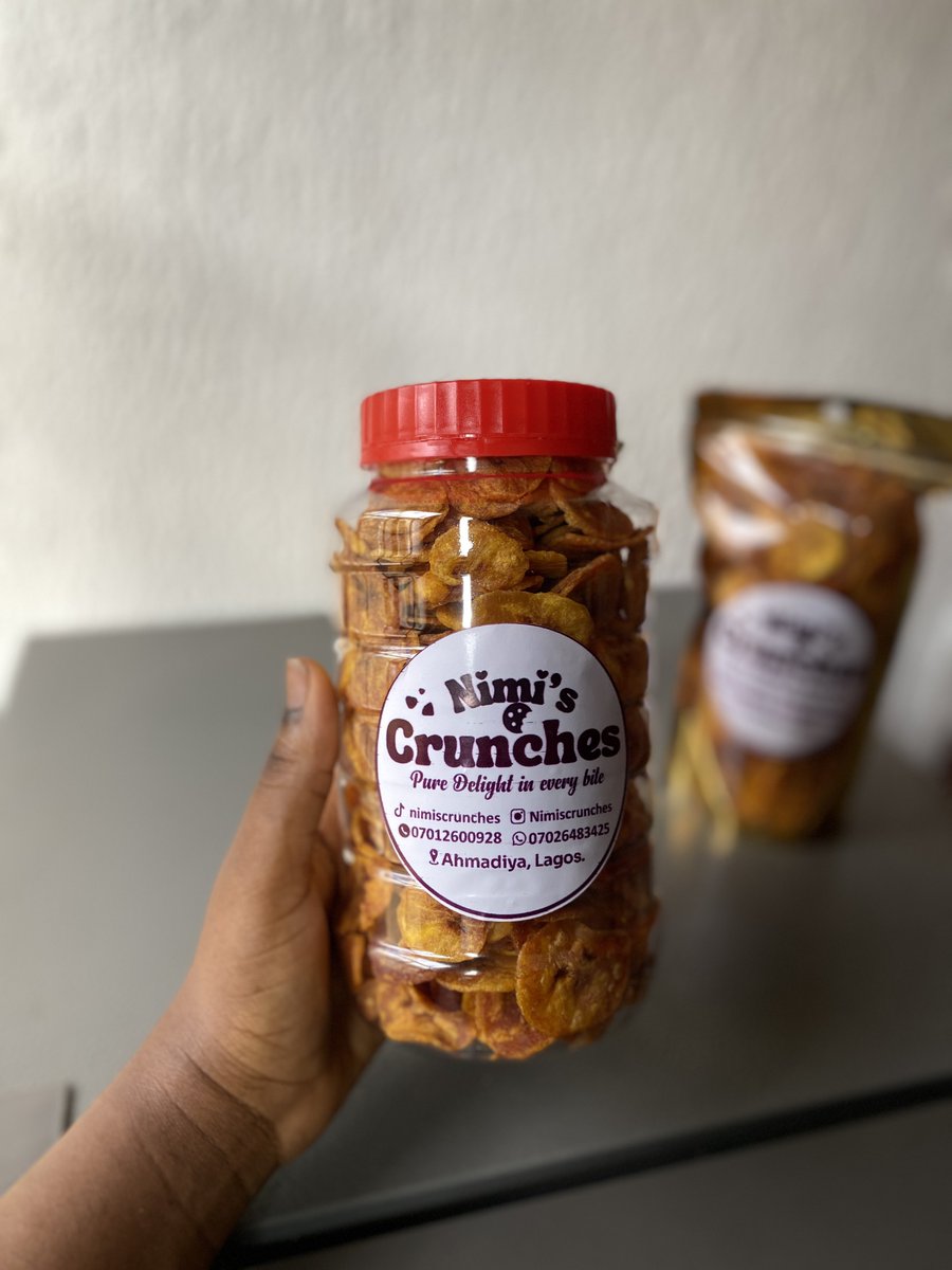nimiscrunches's tweet photo. A Good Day to snack with us🤗💜

• 1Litre
🏷️: ₦ 4,000 https://t.co/3uWCUK5nmp