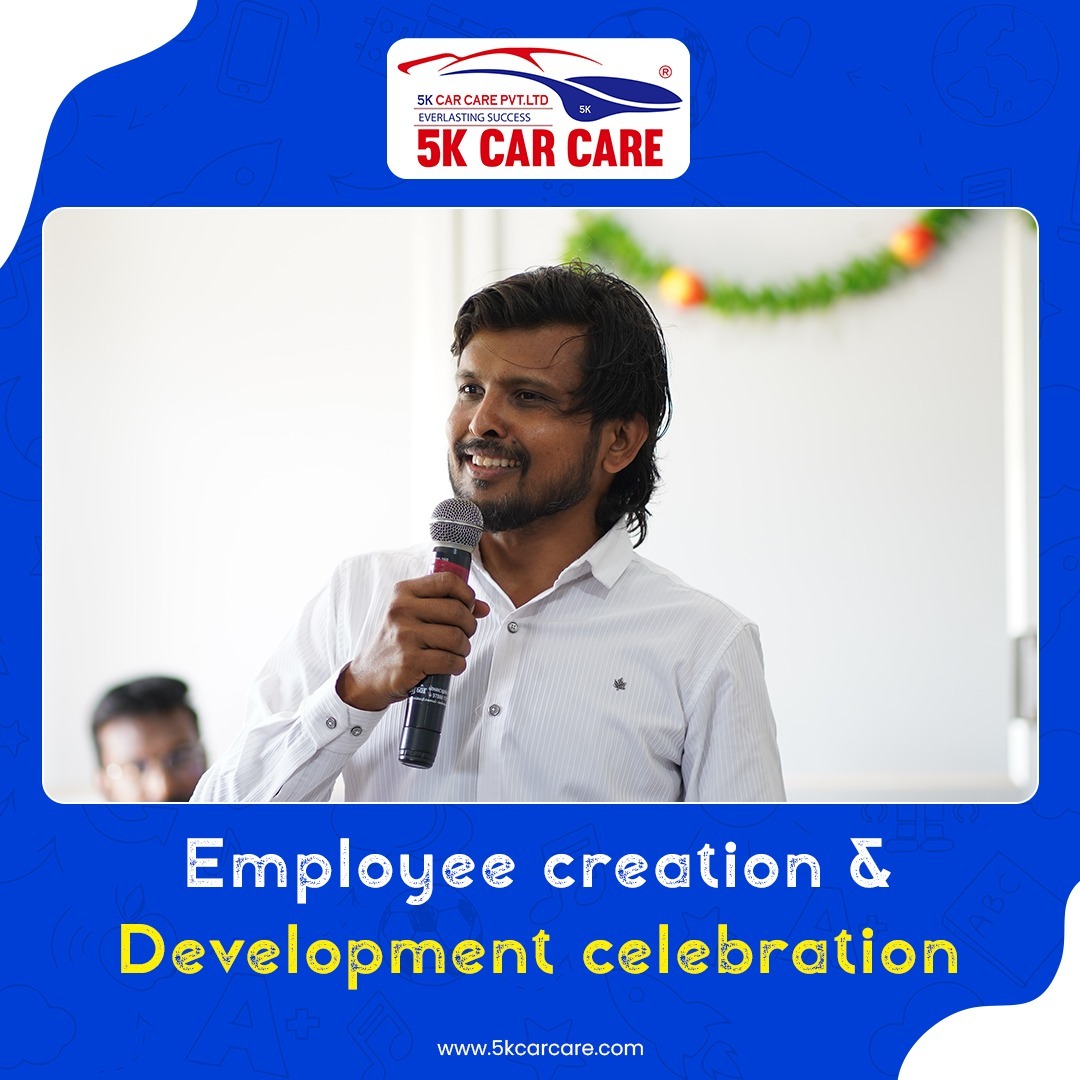 KarthickkumarC1's tweet photo. At 5K Car Care, we don't just hire people—we nurture future leaders who drive excellence and create lasting impact. #5KCarCare #5KFamily #EmployeeCreation #LeadershipDevelopment #FutureLeaders #CareerGrowth #LearningCulture #PeopleFirst #Team5K #FounderVision #CEOMessage https://t.co/DiJxTrcrTy