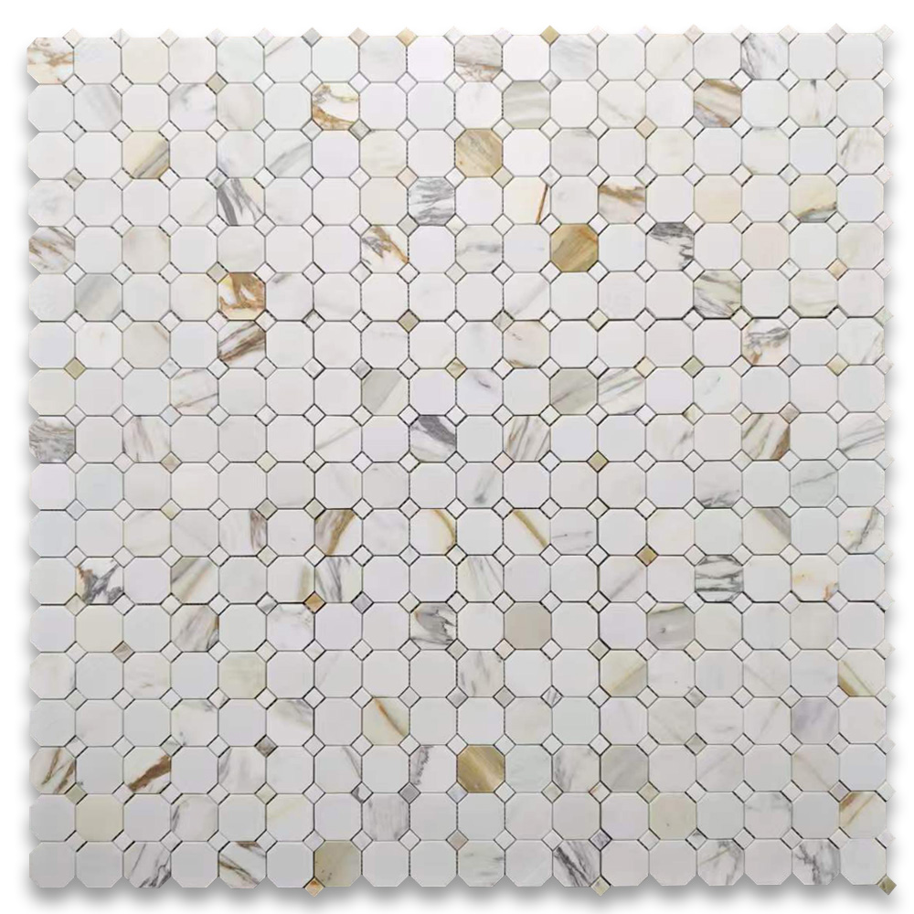 StoneCenterOL's tweet photo. SKU: G800XH, Warm tones elevate classic shapes. This honed Calacatta Gold octagon mosaic infuses pure "Italian Luxury" into a timeless layout. Perfect for an upscale bathroom floor or statement kitchen wall. ✨
🔗 https://t.co/B7OjaDZW3j https://t.co/5BEMAniYNL