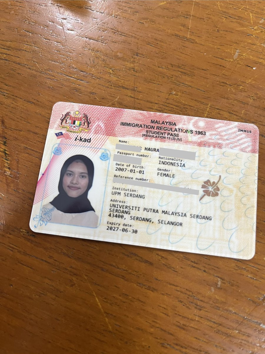 ara dah dapat ic tweet media