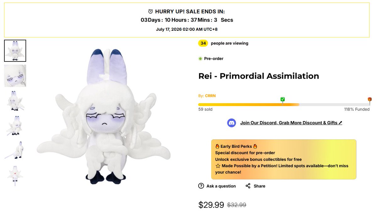 crrnspiracy's tweet photo. and...oh my gyad... guys we are 1 reihuge away from 60 sold... i genuinely am so in awe i didnt think we would even make it to 50 thank you thank you thank you thank you all SO MUCH 🥹🥹🥹

https://t.co/uVGqaFPtEg https://t.co/RgD4mYfi0p