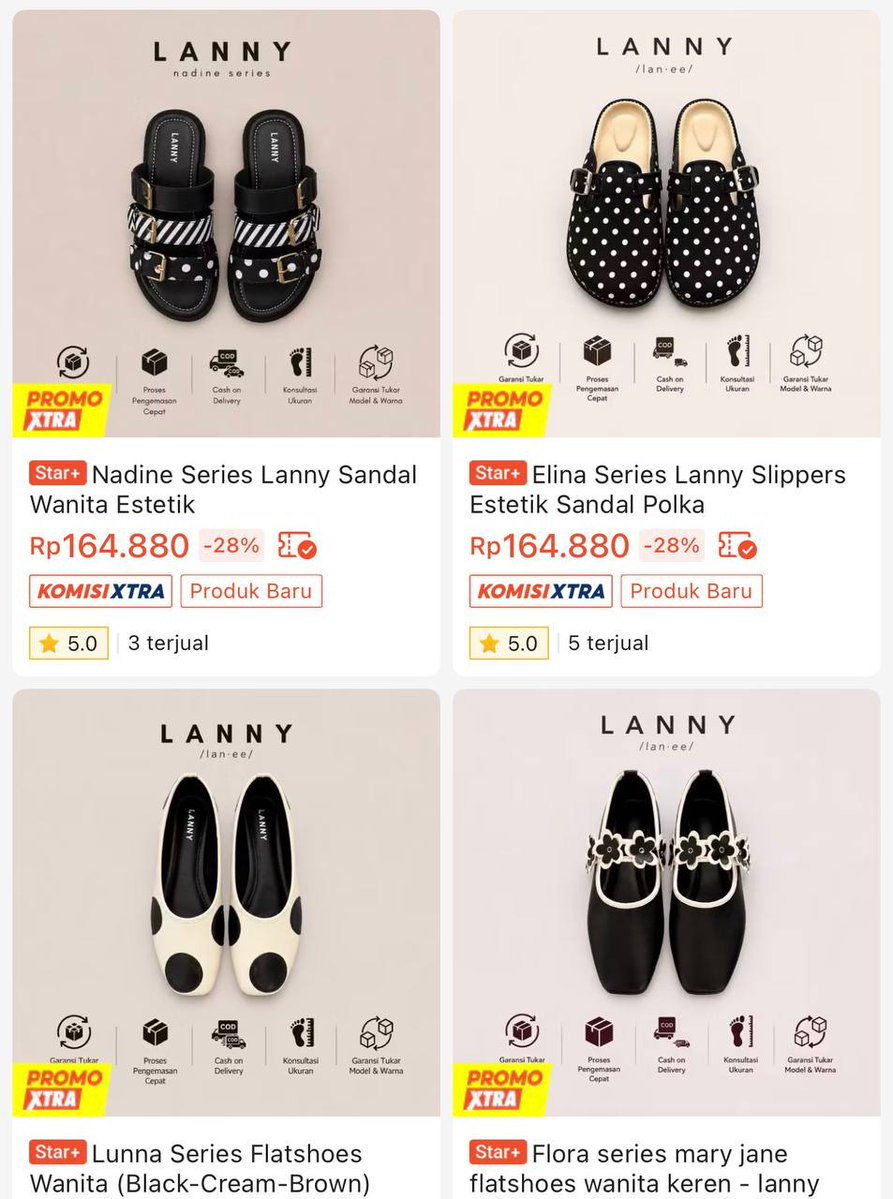 laufaaren's tweet photo. HAH!? 😭 Baru tau ada brand flat shoes secantik ini…     lucu bangettt… I'm in LOVEEEE https://t.co/zdOde5pmoa
