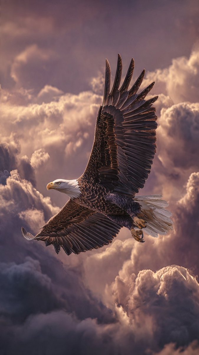 Isla50772139833's tweet photo. An eagle doesn’t fear the storm.
It uses the storm as a ladder to climb even higher into the sky.
Tough times break the weak, and lift the eagles higher. 🦅

An eagle’s vision is so sharp that it sees opportunities for success from miles away.
Opportunities don’t wait — you have to hunt for them.
When the world stops, the eagle uses that same headwind to fly even faster.🦅

He’s the king of the skies because he doesn’t fight obstacles, he rises above the
🦅
People make excuses. The eagle turns the wind into its power.
Where others see a wall, the eagle finds a way. 🦅⛰️