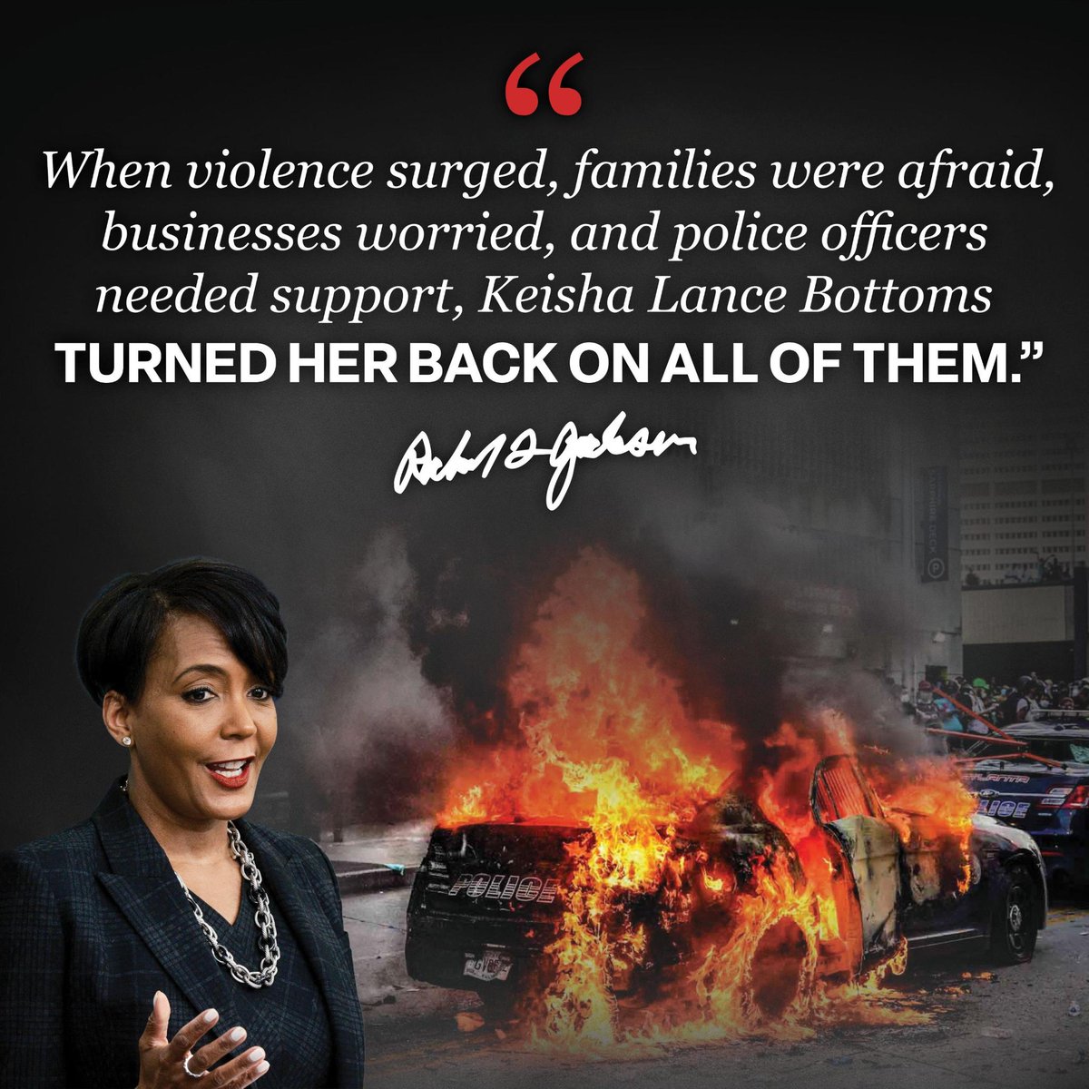 RickJacksonGA's tweet photo. She failed, and we’re going to make sure Georgians don’t forget it. https://t.co/IXdcMINfpr