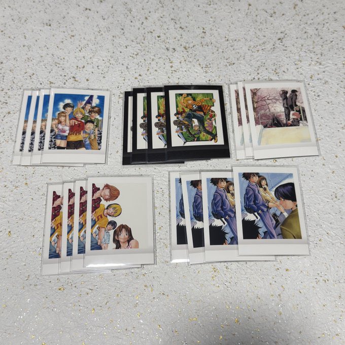 pogoodsppo's tweet photo. 【交換/譲渡】ヒカルの碁　ヒカ碁　原画展　ぱしゃこれ

譲→ヒカル、佐為、和谷、伊角、加賀、三谷

求→3枚目永夏もしくは90/枚(+送料)

交換譲渡優劣ございません。
都内手渡し郵送可能です。
お気軽にお声掛けください＊ https://t.co/UC13hGEell