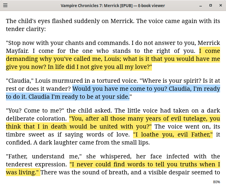 suikamelon6's tweet photo. Lines from #Merrick #Claudia SEANCE scene in comparison to the show #TVL #TheVampireLestat 🧵1
Couldn't keep me on the wall, could you Daddy Lou?
I had nights I wanted to join you.
I'd have tripped Armand on the stairs if I wanted you with me.
Here's some truth for you, sad boy https://t.co/exo531chwq