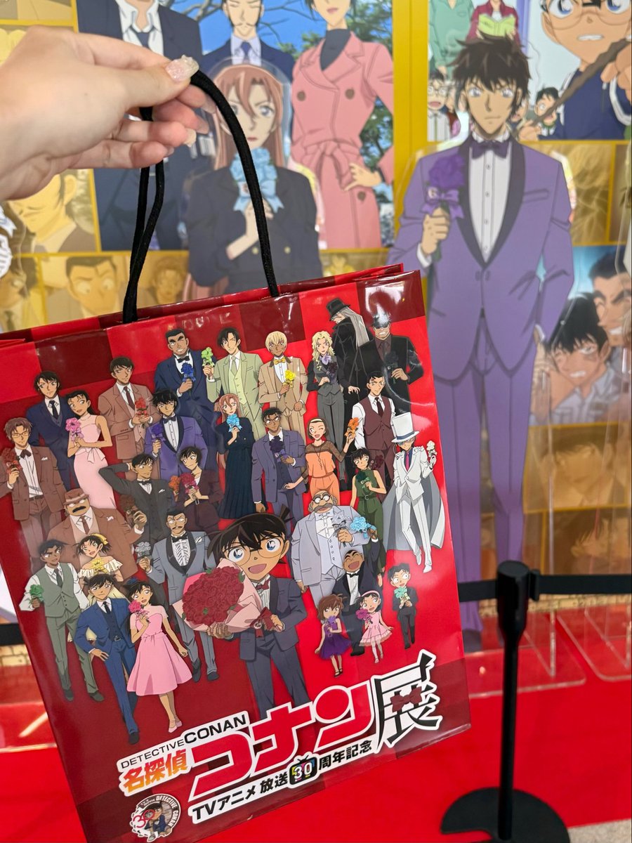 o523n's tweet photo. 昨日コナン展🌼✨時間なくてとりあえずグッズだけ🥲🥲展示はまたゆっくり https://t.co/cWKU3WnxZm