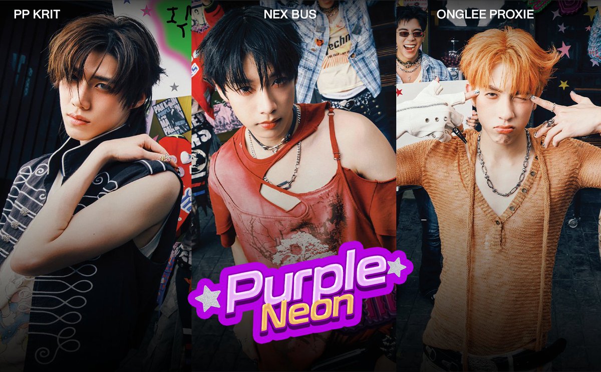 NexStatistics's tweet photo. เปิดตัวครบแล้วสำหรับสมาชิก #PURPLENEON 💜

นำทีมมาด้วย #PPKritt ตามมาด้วยสมาชิกรุ่นน้องอย่าง #PROXIEOnglee ปิดท้ายกับมักเน่ #NEXnattakit 
งานนี้แค่ภาพแรกของวงก็เรียกได้ว่าแตกตื่นกันทั้งอินเตอร์เน็ตเลยทีเดียว

รายงานสดจาก 
"ผู้เชี่ยวชาญด้านการท่องอินเตอร์เน็ต"

NEX OF BUS   

#NEXnattakit 
#ปักเมนแฟน_FanboyPoster