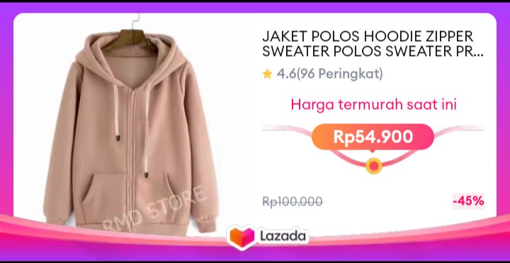 BintangTim12399's tweet photo. Nemu promo Lazada: JAKET POLOS HOODIE ZIPPER SWEATER PREMIUM TERBARU (ML-XL-XXL Pria/Wanita). Harga: Rp100.000. Diskon: Rp54.900. https://t.co/M0WTaEORAO https://t.co/hdINy7F3hb