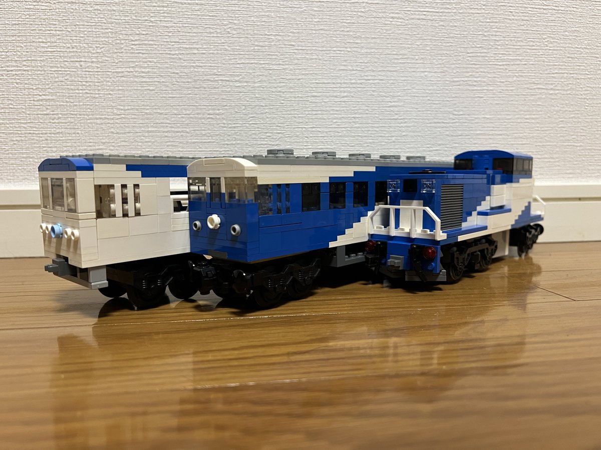 奥出雲おろち号 機関車はDE15！ #レゴトレ #奥出雲おろち号