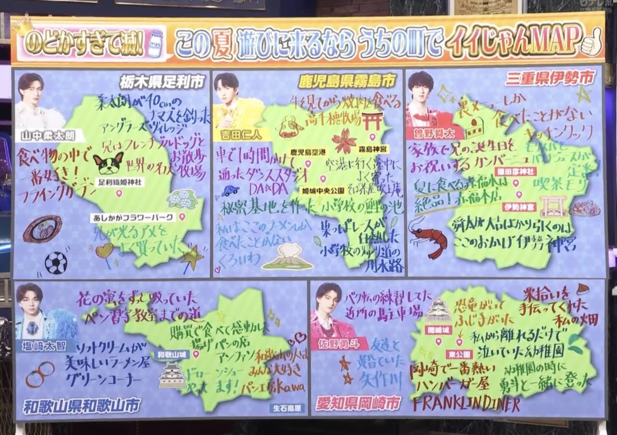 fswvh's tweet photo. のどかすぎで減！この夏遊びに来るならうちの町でイイじゃんMAP -全体図-
#しゃべくり007 https://t.co/itzfMq0oa3