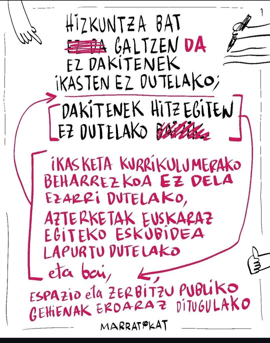 Aitzol778's tweet photo. @elcorreo_com Vuestro idioma lo aprendieron mis padres en vuestras escuelas nazionalcatólicas y os importó un mojón que fuese antipático o no. Yo lo aprendí de gente como vosotros mientras me llamabáis aldeano...basta ya de chorradas: el euskera es cooficial y punto. Lo aprendéis los ñ y punto https://t.co/HgIkMOlIcW