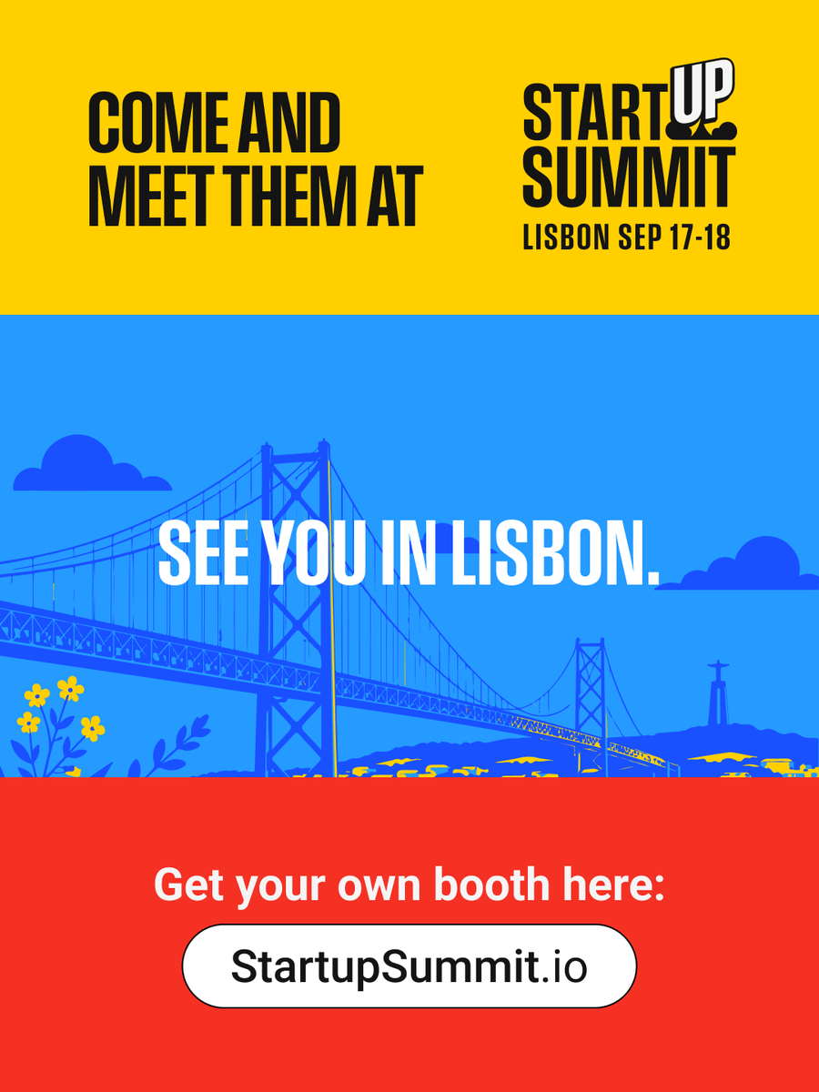 startupsummitl's tweet photo. Every startup journey comes with setbacks, uncertainty and moments where giving up feels like the easier option.

The best founders aren’t the ones who never face challenges. They’re the ones who keep building anyway.

That’s exactly the kind of people we love bringing together at Startup Summit Lisbon.

📍 17–18 September, Lisbon

🎟️ Tickets from €49. 
https://t.co/3nAECCYsCv

#StartupSummit #StartupFounder #Startups #BuildInPublic #FounderLife #TechEntrepreneur #SeedFunding #VentureCapital #AngelInvestors #StartupEcosystem #EuropeanStartups #Innovation #Networking #Lisbon #Portugal