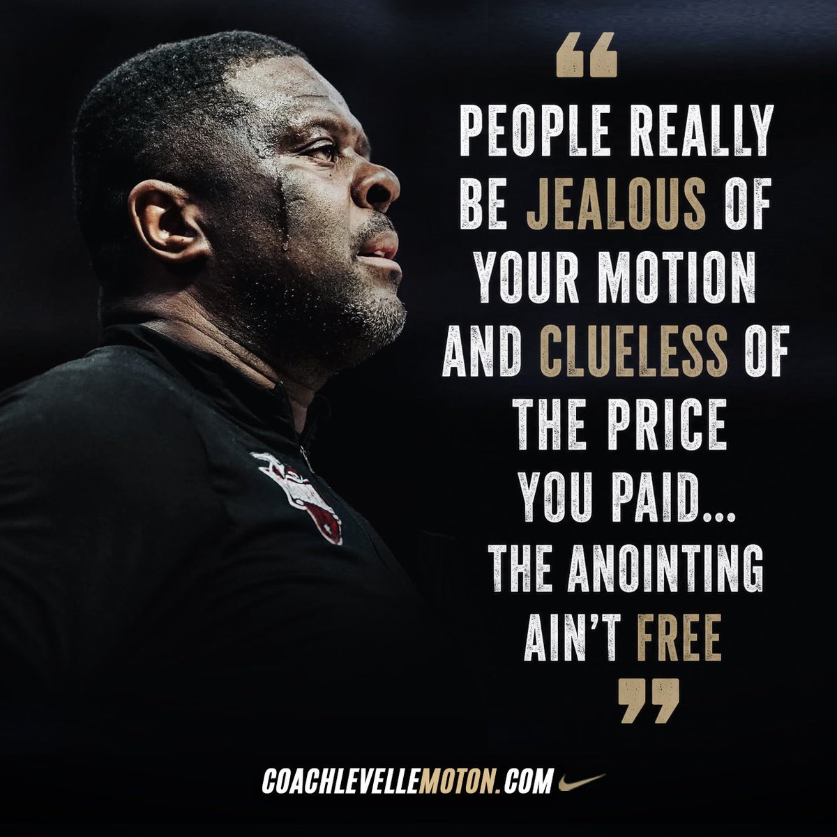 LeVelleMoton's tweet photo. “The Anointing ain’t Free”….#GBMS #MotonvationalMonday https://t.co/vvezz7hkHg